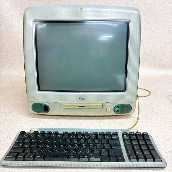 初期タイプ? I MAC ホワイトジャンク Yahoo!オークション -「初代imac ジャンク」(デスクトップ) (Mac