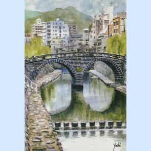 ☆新品☆【日本】ポストカード 長崎 眼鏡橋*286*