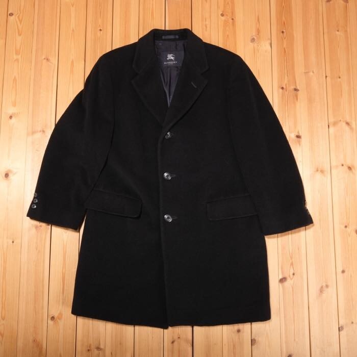 【極美品】Burberrys チェスターコート カシミア混 ブラック 未使用級 2025年最新】Yahoo!オークション -burberry チェスターコートの