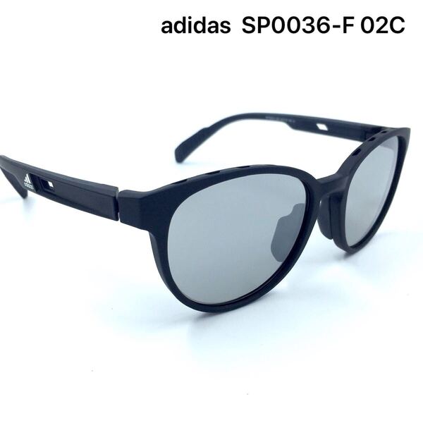 adidas アディダス サングラス SP0036-F 02C Sunglasses Black アジアンフィット AsianFit