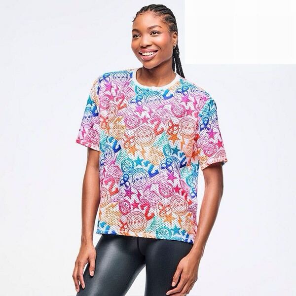 【正規品・新品】Zumba★ズンバ★Sサイズ★メッシュ Tシャツ