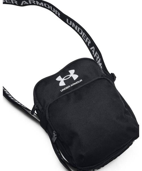 送料無料! 新品未使用 タグ付き UNDER ARMOUR UA ルードン クロスボディ(トレーニング/UNISEX)ブラック サコッシュ 撥水加工