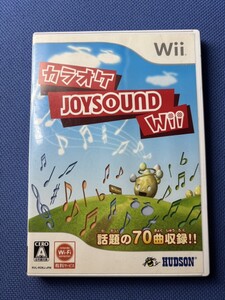153☆カラオケJOYSOUND Wii ソフト 任天堂