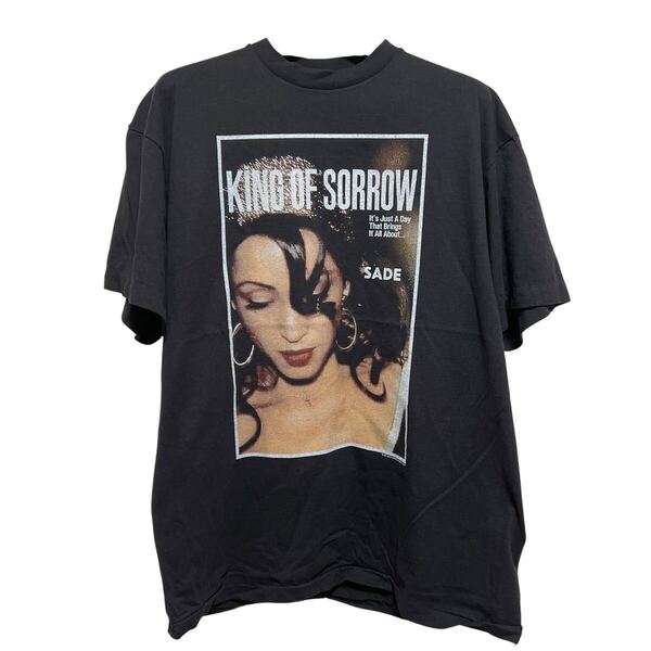 Sade シャーデー KING OF SORROW Tシャツ XL