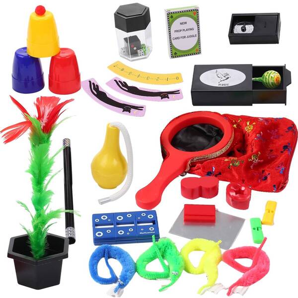 【特価商品】小学生 マジックゲーム 子供 遊び方豊富 初心者向け 魔法の袋 手品用ステッキ マジックセット 誕生日プレゼント 手品