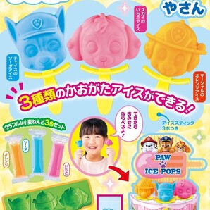 めばえ8月号【付録】パウ・パトロール ねんどでパウっと アイスキャンディーやさん×2個セット