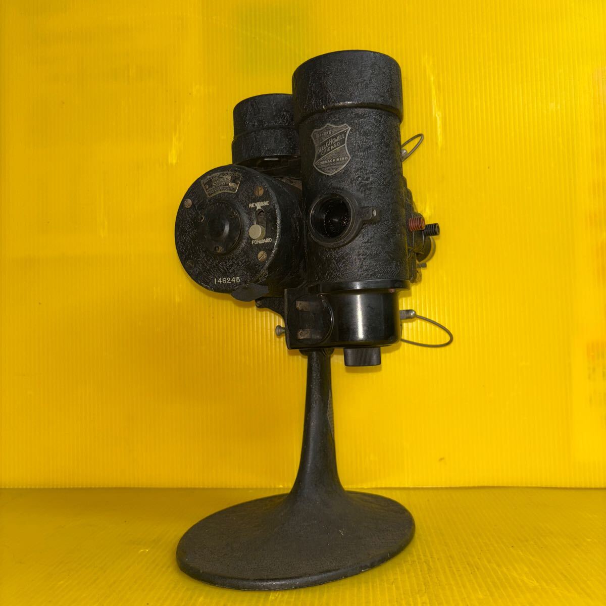 アンティーク映写機、レトロ映写機、 映画館、珍品映写機、ニコらレット、 日本工芸 Yahoo!オークション -「映写機」(アンティーク、コレクション