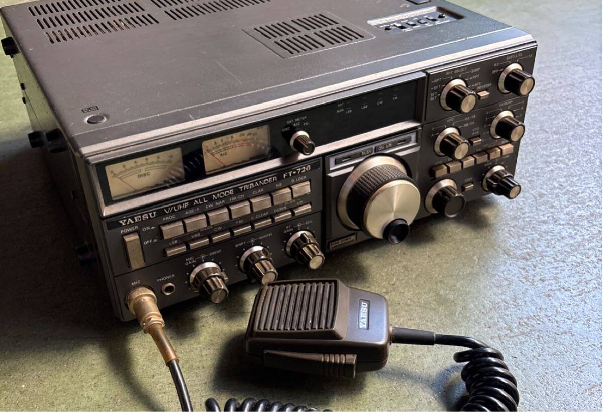 YAESU ヤエス FT-726 オールモード トランシーバー QSO確認済み Yahoo!オークション -「yaesu ft-726」の落札相場・落札価格