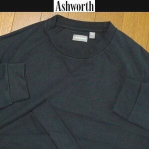 M日本サイズ位★セール送無料★アシュワースUSA限定4方向伸縮長袖スウェットシャツ トレーナー