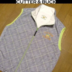 L日本サイズ位★セール送無料★超希少カッター&バックUSA限定 美品 中綿 リバーシブルベスト日本未発売