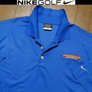 5L-6L・4XL-5XL日本サイズ位【セール!送料無料】超希少 ナイキ USA限定モデル1点物 美品 特注刺繍 速乾除湿 4方向伸縮ポロシャツ