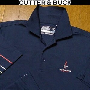 XL日本サイズ位★セール送無料★カッター&バックUSA限定モデル美品 特注刺繍4方向伸縮ストレッチ ポロシャツ