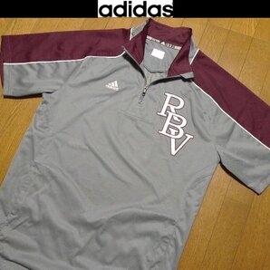 2L-3L・XL-XXL日本サイズ位★セール送無料★アディダスUSA限定モデル1点物 美品 防風撥水 特注刺繍 半袖 ジャケット