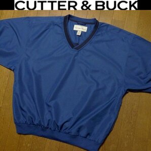 5L-6L・4XL-5XL 日本サイズ位【セール!送料無料】超希少 カッター&バックUSA限定 美品 防風撥水除湿 半袖ジャケット大きいビッグ
