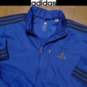 3L-4L・2XL-3XL日本サイズ位★セール送無料★超希少 アディダスUSA限定 美品防風除湿フード内臓 ジャケット