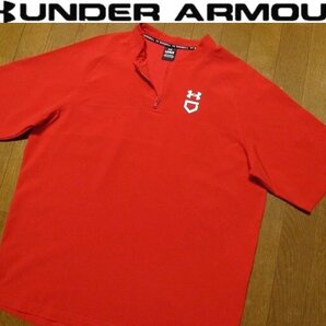 2L-3L・XL-XXL日本サイズ位【セール送料無料】超希少 アンダーアーマーUSA限定 美品 特注 防風撥水 伸縮 半袖 ジャケット
