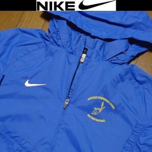 4L-5L・3XL-4XL日本サイズ位★セール送無料★ 超希少 ナイキUSA限定モデル美品 特注刺繍 防風ジャケット
