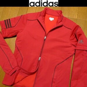 L日本サイズ位★セール送無料★超希少 アディダス USA限定モデル1点物 美品 2WAY 防風撥水 ジャケット 長袖 半袖
