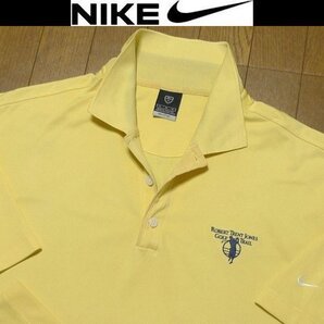 6L-7L・5XL-6XL 日本サイズ位【セール送無料】ナイキ USA限定モデル1点物 美品 特注刺繍 速乾除湿 UVカット 伸縮 ポロシャツ大きいビッグ