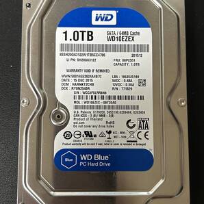 #7『正常』判定 WD 1.0TB 3.5インチHDD ■送料無料 ■動作確認済