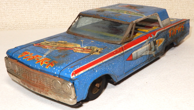 サンダーバード　ブリキ Yahoo!オークション -「thunderbird」(ブリキ) (ビンテージ)の