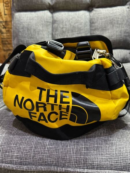 THE NORTH FACE ノースフェイス ダッフルバッグ イエロー ブラック ボストンバッグ 30L 防水
