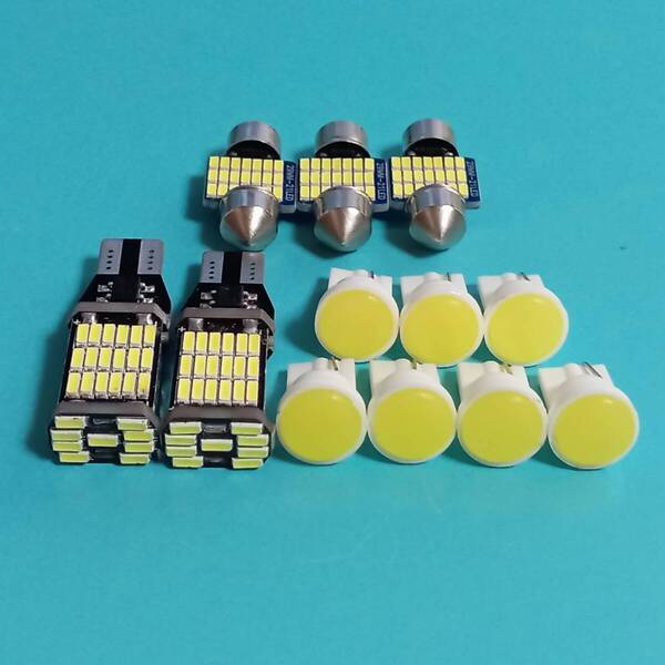 GSE20系 IS250/350 超爆光 T10 LED ルームランプ バックランプ 12点セット ホワイト レクサス /45/c1/t28