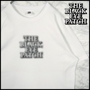 【BLACK EYE PATCH】モザイクロゴ Tシャツ 白