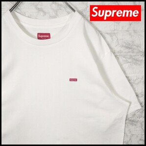 【Supreme】スモールボックスロゴ刺繍 Tシャツ