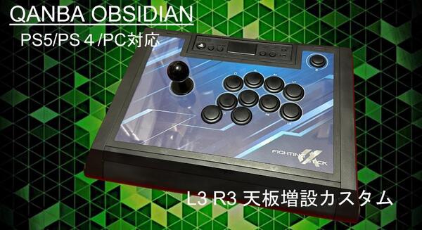 ホリ ファイティングスティックα アケコン L3,R3 増設カスタム