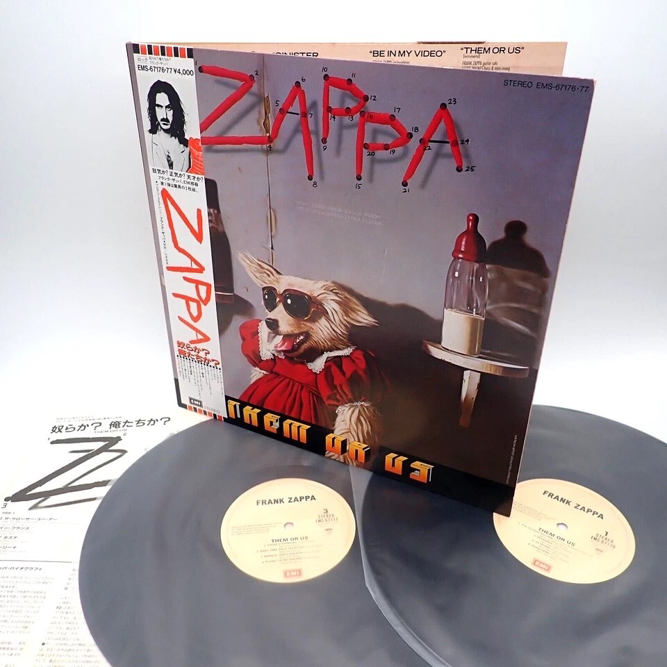 FRANKZAPPA フランクザッパLP盤2枚組レコード Yahoo!オークション -「フランクザッパ lp」の落札相場・落札価格
