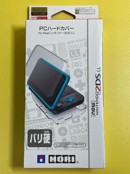 【未使用】 HORI ホリ New ニンテンドー 2DS LL PC ハード カバー バリ硬 2DS-105
