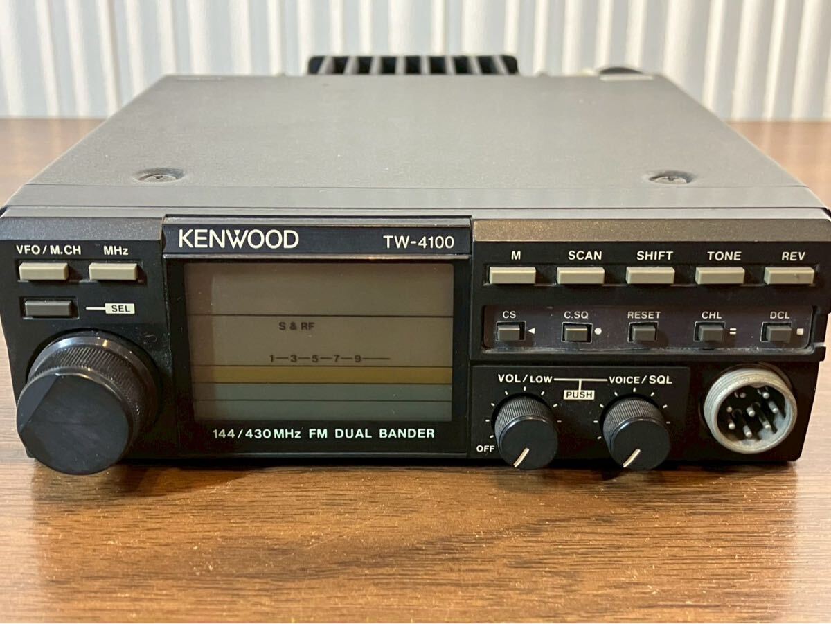 黒柴桜さま専用KENWOOD TW-4100S アマチュア無線機 Yahoo!オークション -「tw-4100」の落札相場・落札価格