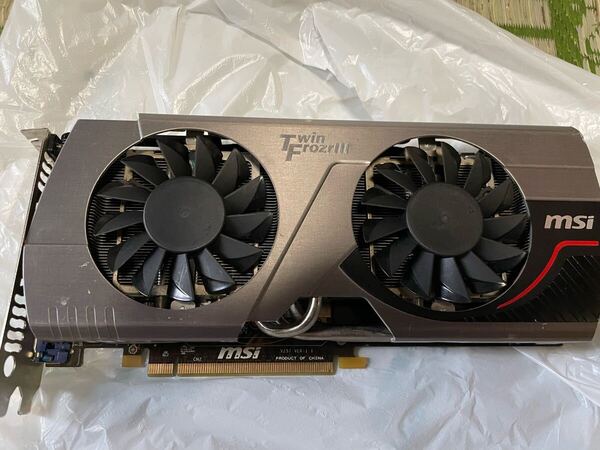 N570GTX Twin Frozr III Power Edition/OC グラフィックボード ジャンク品