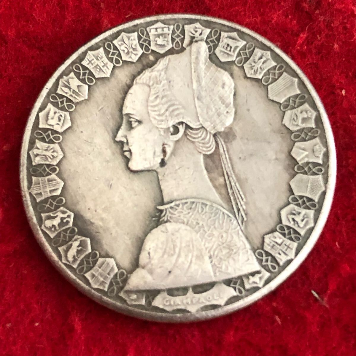 1967年 イタリア 500リラ 銀貨 1967年 イタリア 500リラ 銀貨 Yahoo!オークション -「イタリア