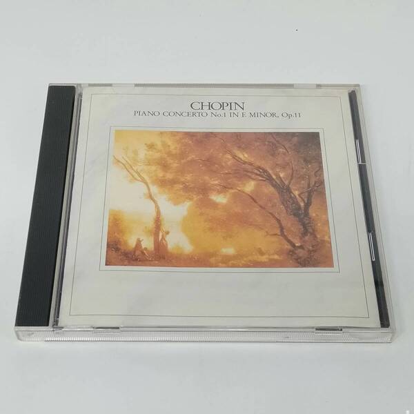 CD CHOPIN PIANO CONCERTO No.1 NAKAMURA/FISTOULARI ショパン ピアノ協奏曲第1番 中村紘子/フィストラーリ FDCA 567