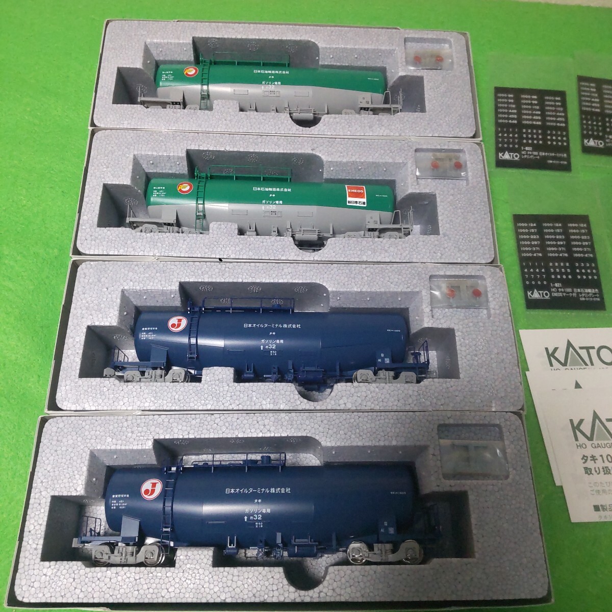 KATO HOゲージ タンク車 タキ1000(3両セット) Yahoo!オークション -「タキ1000 kato」(HOゲージ) (鉄道模型)の