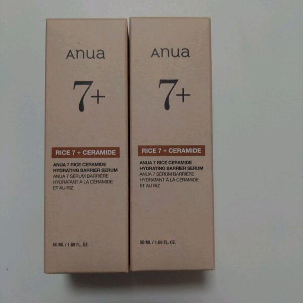 【新品】アヌア ライス7 ライスセラミドグロウセラム 50ml 2本セット anua Rice 7 お米 美容液 ブースター 韓国スキンケア