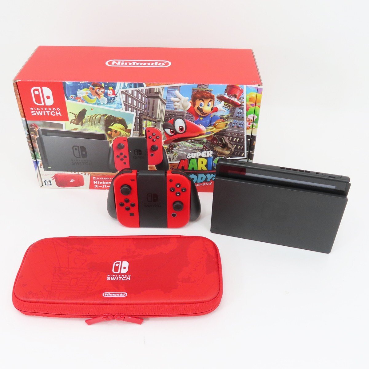 Nintendo Switch 本体 マリオオデッセイモデル 任天堂 Switch スーパーマリオ オデッセイセット ニンテンドー