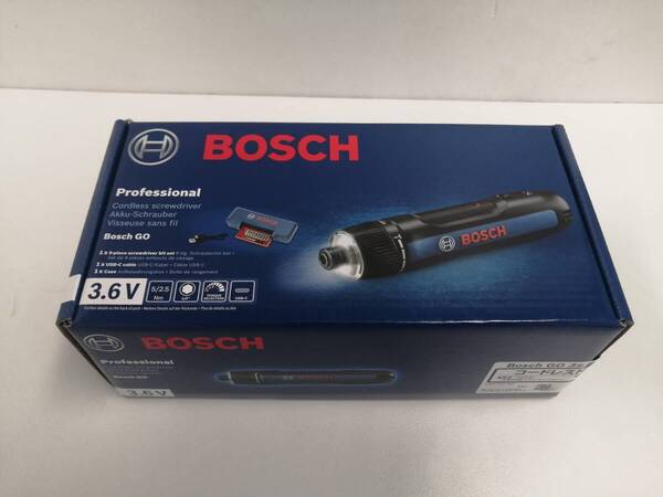 送料無料!新品! 未開封!BOSCH コードレスドライバー GO 3型 GO3