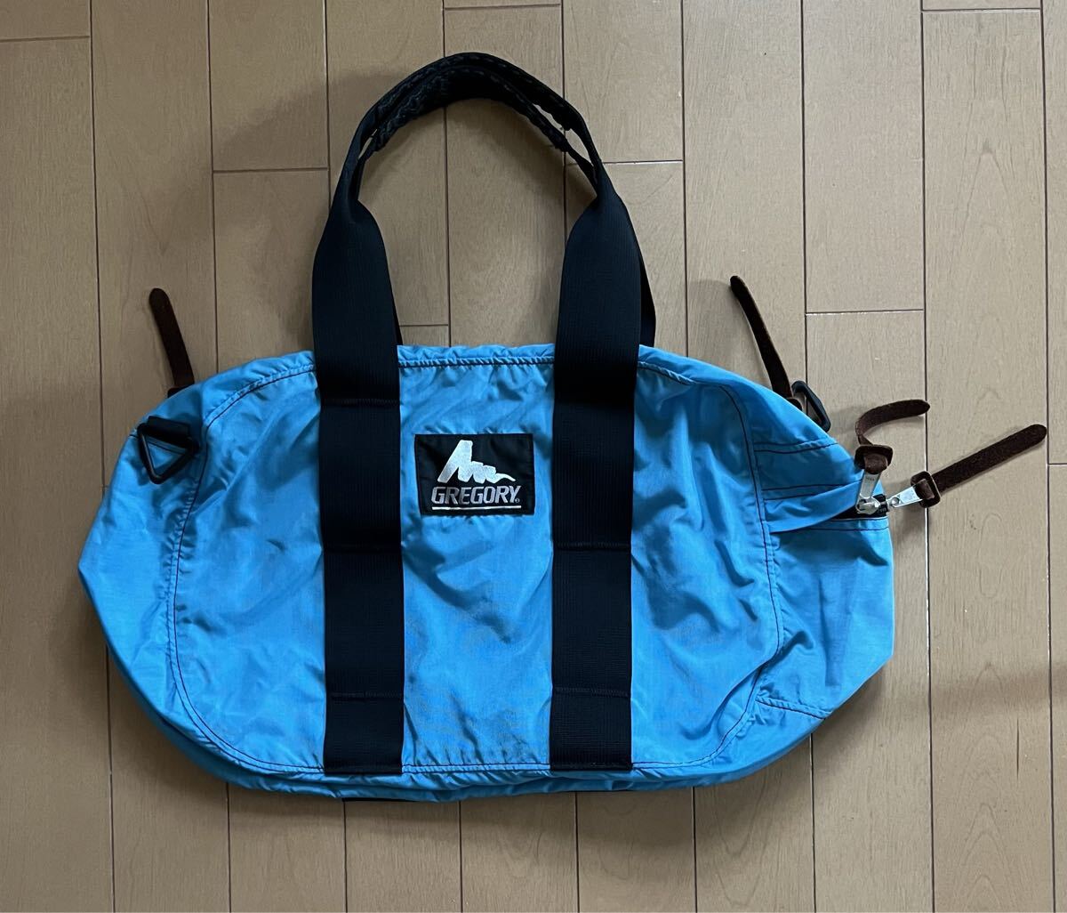 グレゴリー ダッフルバッグXS ブルータペストリー 旧ロゴ USA製 希少 Gregory - 【廃番 旧ロゴ 希少】 グレゴリー ダッフルバッグXS