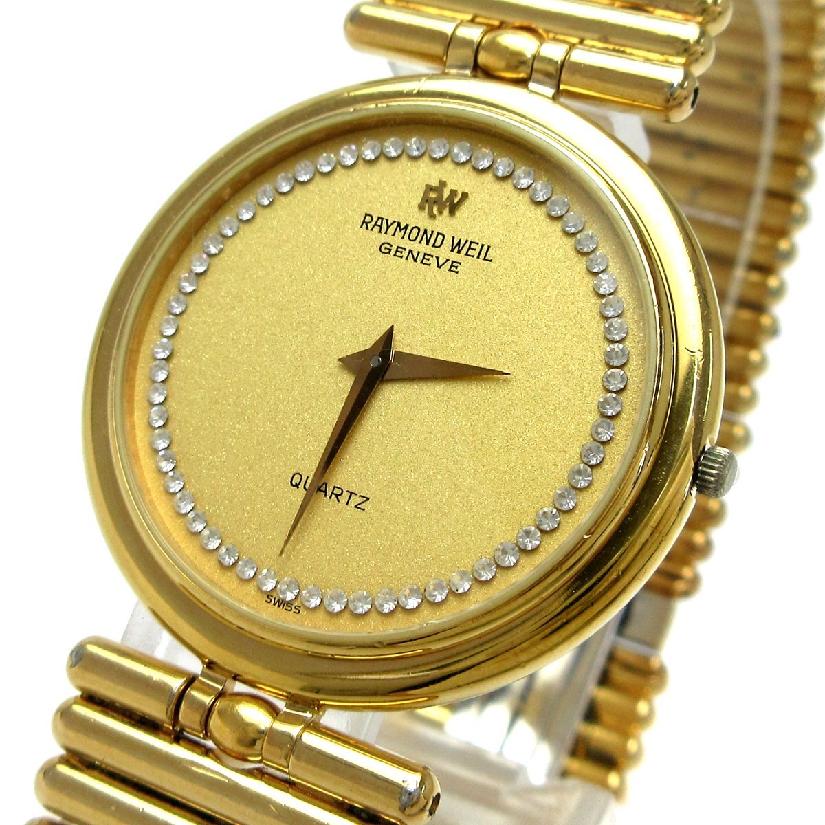 稼動品 ほぼ未使用 レイモンドウィル デイト ゴールド 腕時計 Yahoo!オークション -「レイモンドウィル 18k」(その他) (2針