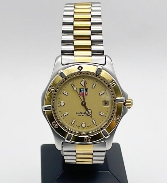 TAG HEUER タグホイヤー プロフェッショナル 200m メンズ 腕時計 クオーツ デイト 稼働品