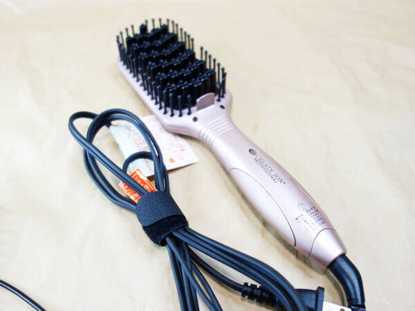★送料無料★ クレイツイオン ヒートブラシ ブラシアイロン ホットヘアブラシ ストレートアイロン SRB-G02PRO 14段階温度調節 セラミック
