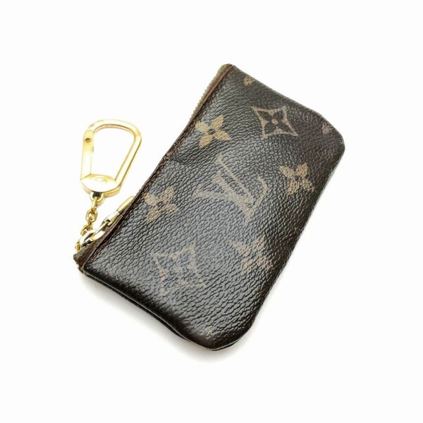 LOUISVUITTON 小銭入れ モノグラム コインケース キーケース ポシェットクレ ルイヴィトン ▲メモA5-59