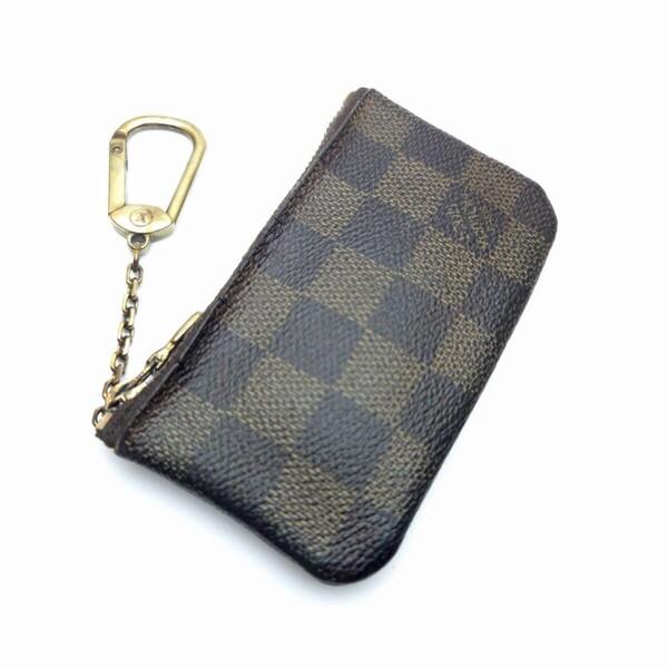 ポシェットクレ ルイヴィトン キーケース 小銭入れ ダミエ LOUISVUITTON メモB3-60