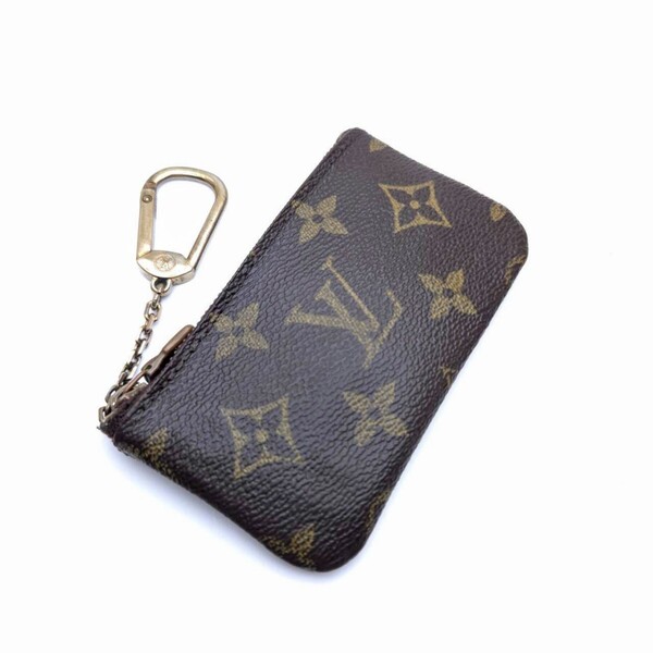キーケース ポシェットクレ ルイヴィトン モノグラム LOUISVUITTON 小銭入れ メモB3-3