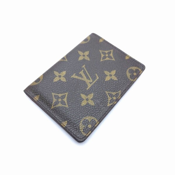 ルイヴィトン パスケース カードケース 定期入れ 名刺入れ LOUISVUITTON モノグラム メモB5