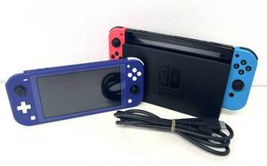 中古 Nintendo ニンテンドー Switch スイッチ 2点 HDH-001/HAC-001 星のカービィ Wii デラックス 任天堂 通電・動作未確認 現状品 ジャンク