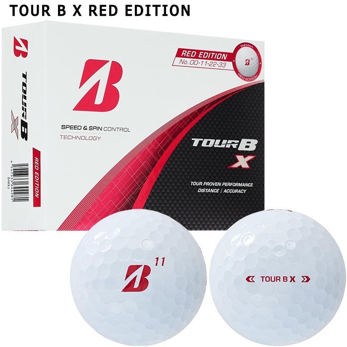 【新品未使用】TOUR B X コーポレートカラー(ホワイト)2ダース 2024 ブリヂストン BRIDGESTONE GOLF TOUR B X 2024年モデル